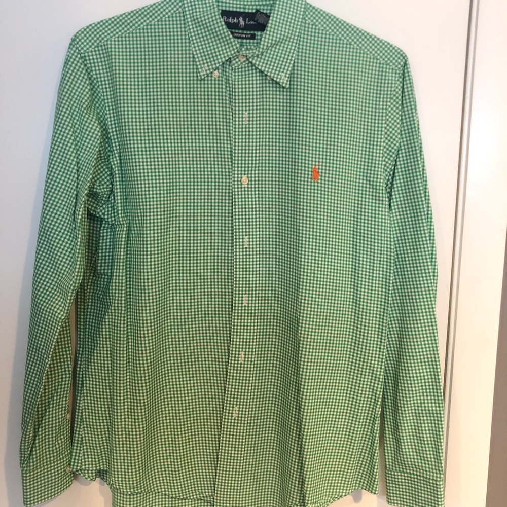 Polo by Ralph Lauren button down shirt green
